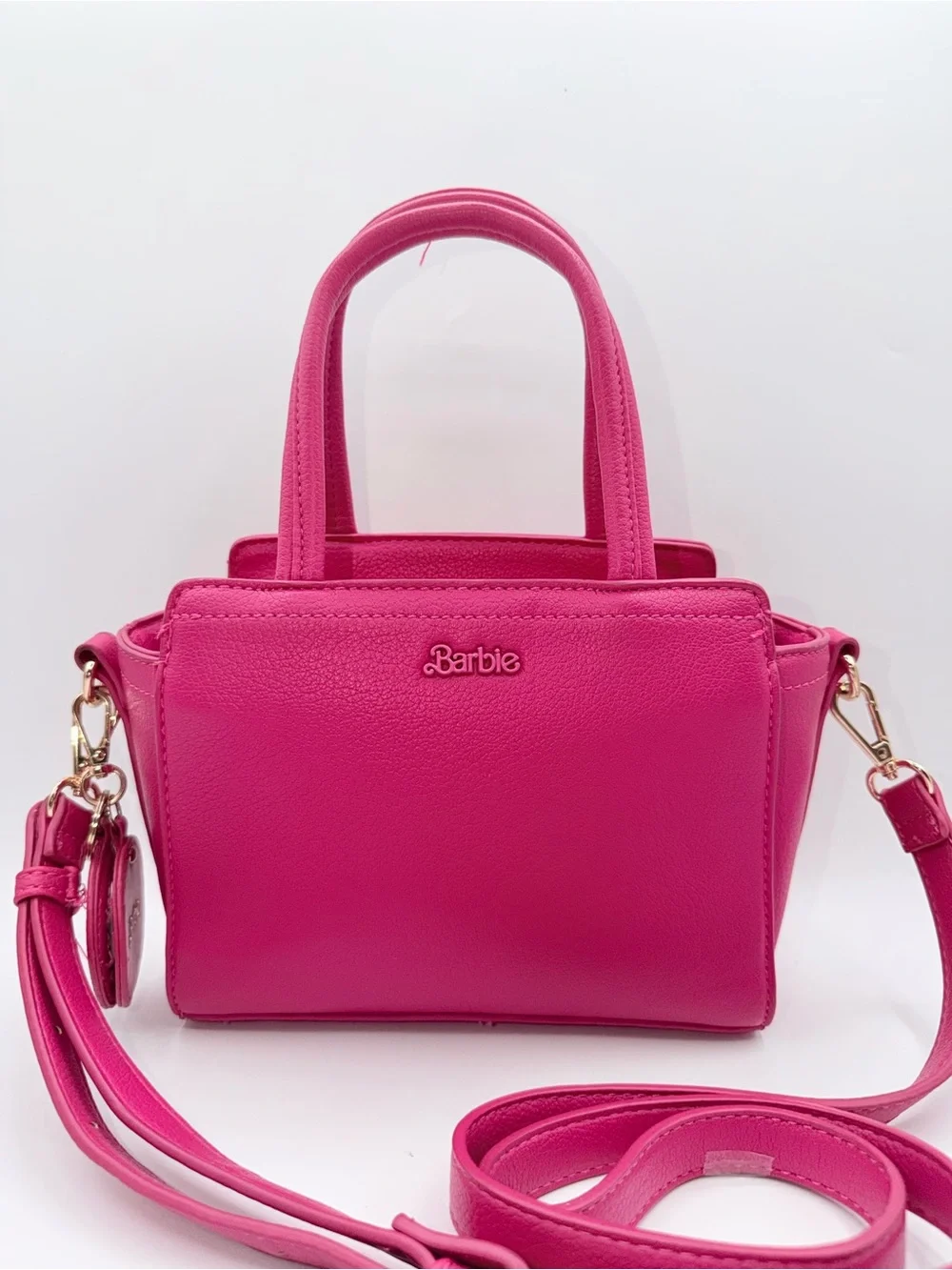 Barbie pink faux